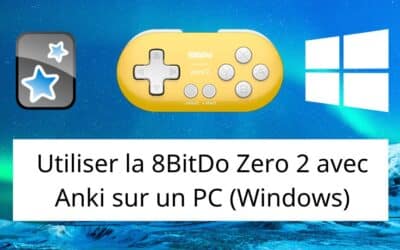 Utiliser la 8BitDo Zero 2 avec Anki sur PC (Windows)